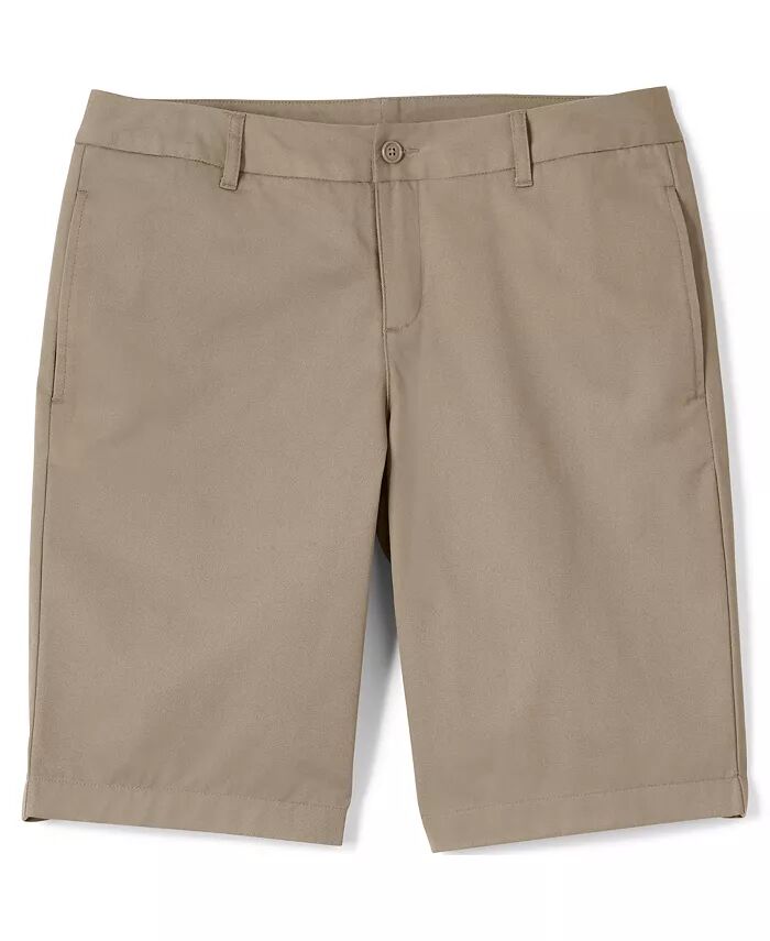 Шорты чиносы для женской школьной формы с простым передом Lands' End, коричневый/бежевый
Шорты чиносы для женской школьной формы с простым передом Lands' End, коричневый/бежевый