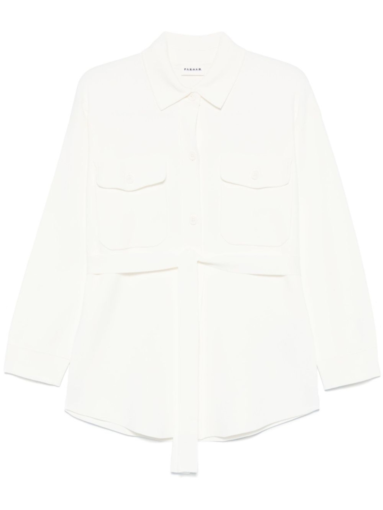 P.A.R.O.S.H. трикотажная рубашка, белый
P.A.R.O.S.H. трикотажная рубашка, белый
