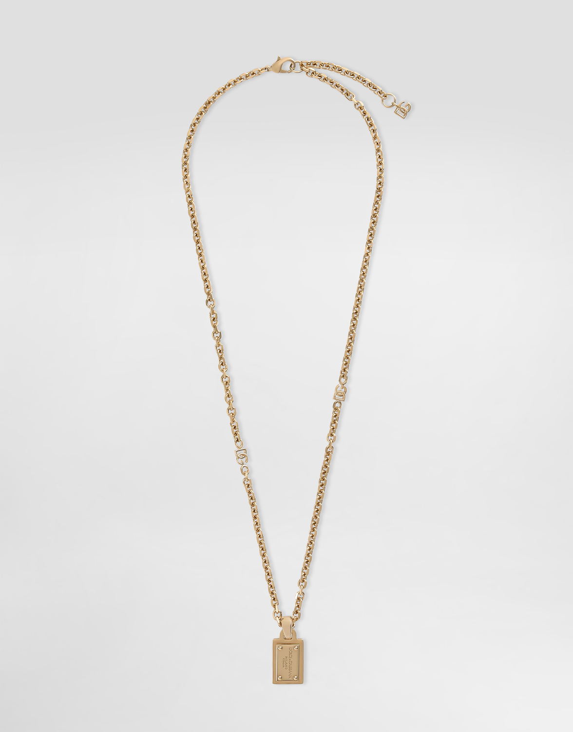 Ожерелье с пластиной с логотипом dolce&gabbana Dolce & Gabbana, золото
Ожерелье с пластиной с логотипом dolce&gabbana Dolce & Gabbana, золото