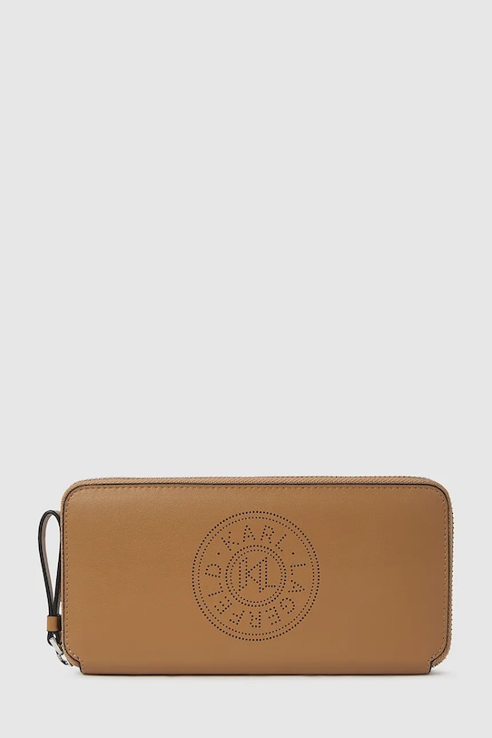 Кожаный кошелек K/CIRCLE Karl Lagerfeld, коричневый
Кожаный кошелек K/CIRCLE Karl Lagerfeld, коричневый