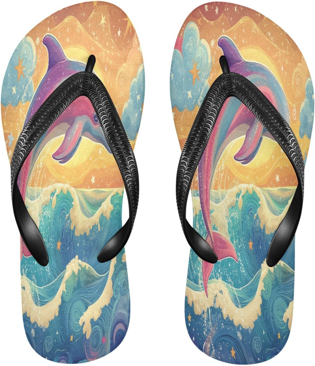 Яркие вьетнамки с дельфинами и морскими волнами, пляжные резиновые шлепанцы с ремешком, нескользящие летние тапочки для женщин и мужчин Sinestour, Colorful Dolphin Ocean Waves
Яркие вьетнамки с дельфинами и морскими волнами, пляжные резиновые шлепанцы с ремешком, нескользящие летние тапочки для женщин и мужчин Sinestour, Colorful Dolphin Ocean Waves