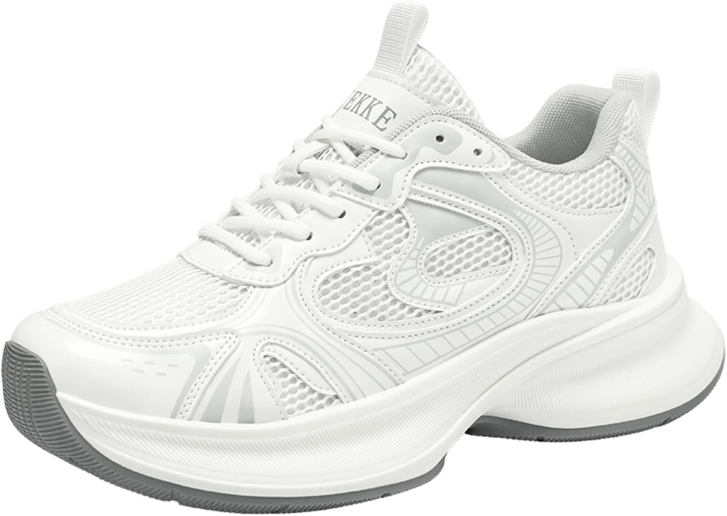 Мужские повседневные кроссовки для ходьбы - модные массивные платформенные кеды, обувь в стиле «папа» на шнуровке для работы, тренировок и повседневного использования Kpdwfms, белый
Мужские повседневные кроссовки для ходьбы - модные массивные платформенные кеды, обувь в стиле «папа» на шнуровке для работы, тренировок и повседневного использования Kpdwfms, белый