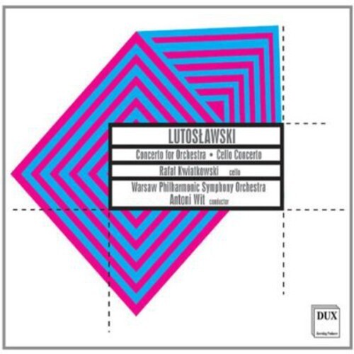 CD диск Lutoslawski / Kwiatkowski / Wit / Warsaw Phil So: Concerto Orchestra / Cello Concerto
CD диск Lutoslawski / Kwiatkowski / Wit / Warsaw Phil So: Concerto Orchestra / Cello Concerto