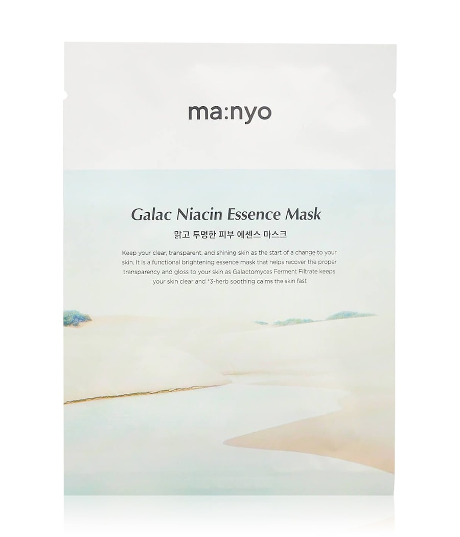 Медицинская маска ma:nyo Galac Niacin Essence Mask, 30g
Медицинская маска ma:nyo Galac Niacin Essence Mask, 30g