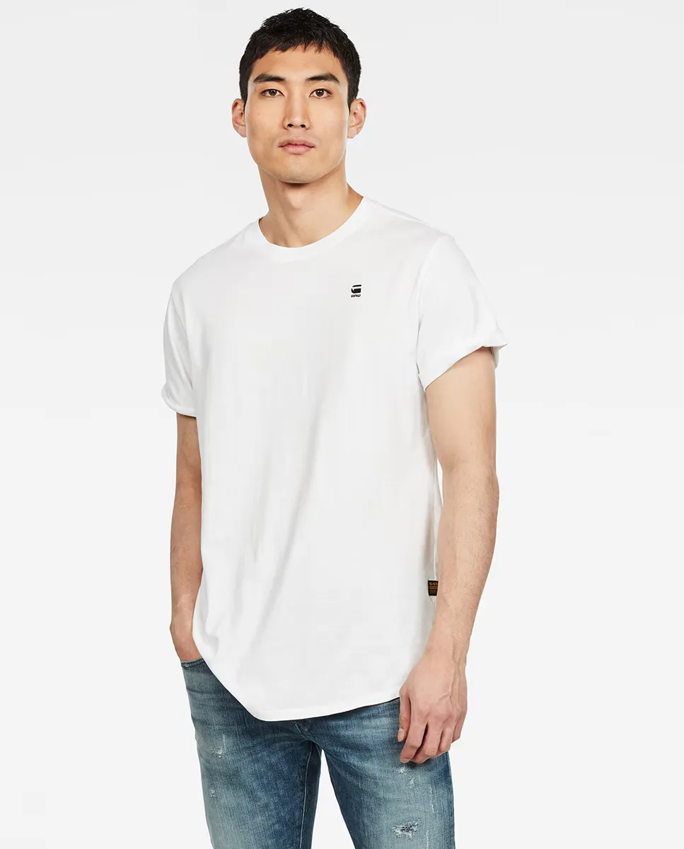 Мужская белая футболка из органического хлопка с короткими рукавами G-Star Raw, белый
Мужская белая футболка из органического хлопка с короткими рукавами G-Star Raw, белый