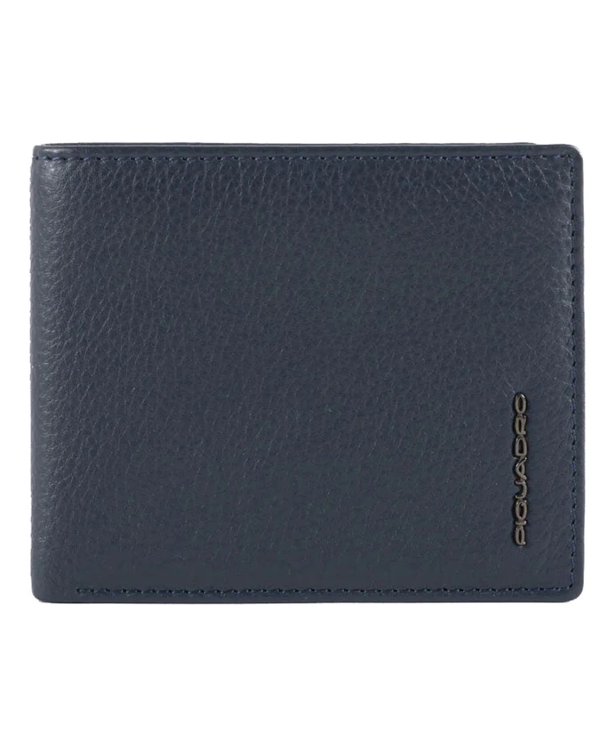 Кошелек с отделениями для монет Piquadro, синий
Кошелек с отделениями для монет Piquadro, синий