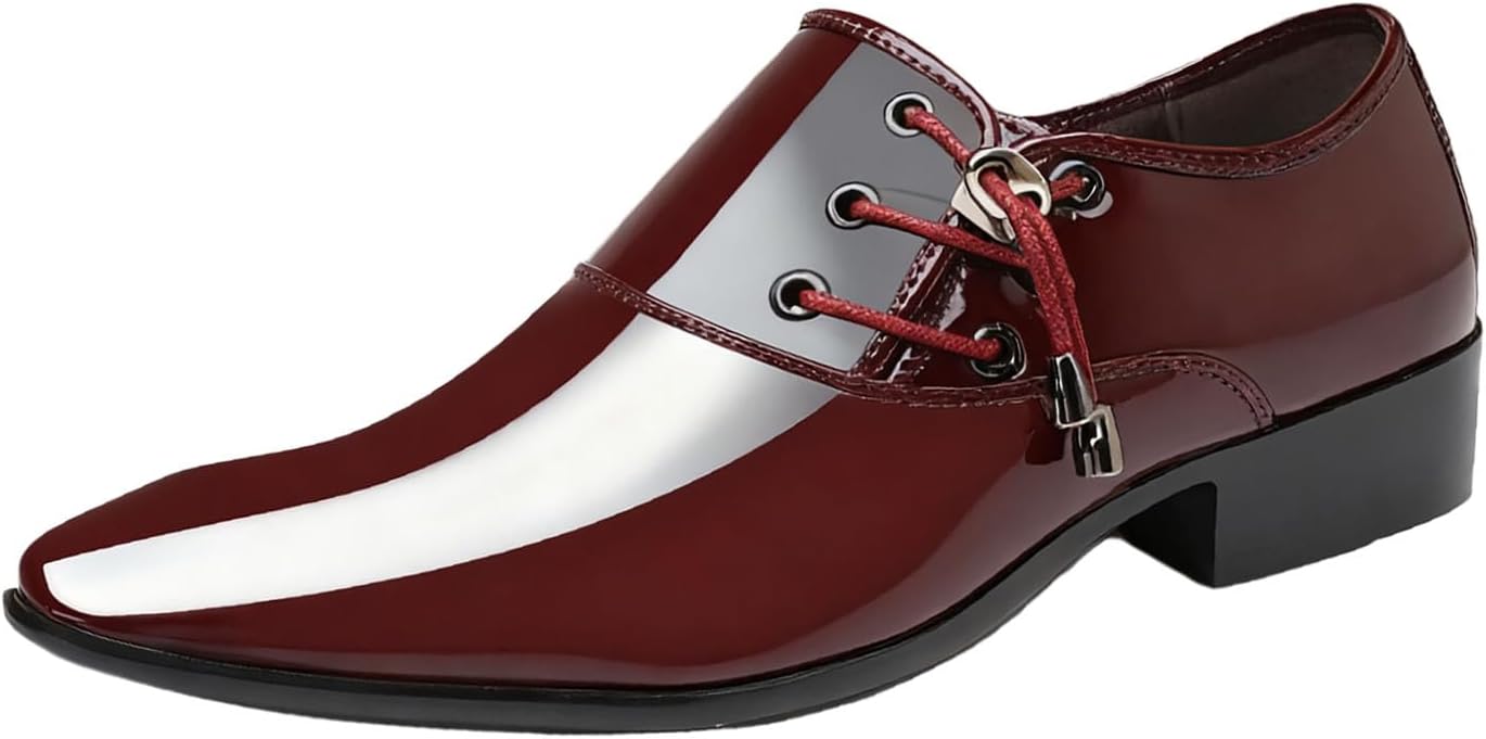 Мужские лоферы из лакированной кожи с боковыми шнурками, массивным каблуком, винтажные, удобные, с заостренным носком, противоскользящей резиновой подошвой, оксфорды, стильные, для бизнеса, работы, свадьбы, вечеринки или выпускного вечера Nxnbhs...
Мужские лоферы из лакированной кожи с боковыми шнурками, массивным каблуком, винтажные, удобные, с заостренным носком, противоскользящей резиновой подошвой, оксфорды, стильные, для бизнеса, работы, свадьбы, вечеринки или выпускного вечера Nxnbhs...