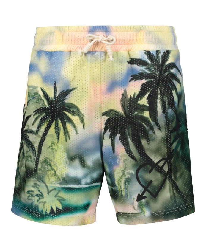 Сетчатые шорты бермуды Palm Angels, мультиколор
Сетчатые шорты бермуды Palm Angels, мультиколор