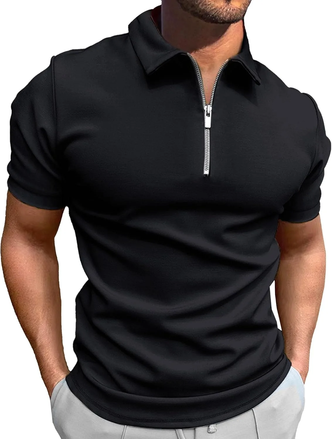 Мужская летняя поло с воротником однотонная Casual Fit Maiyifu-GJ
Мужская летняя поло с воротником однотонная Casual Fit Maiyifu-GJ