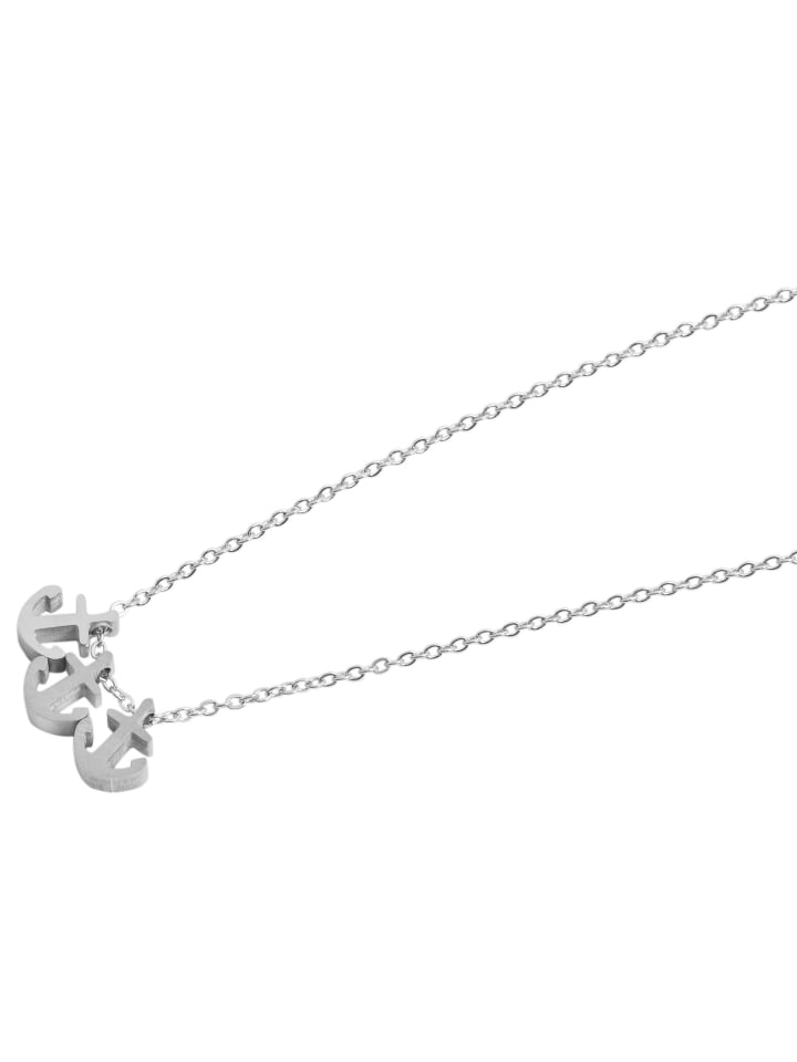Adeliás Колье унисекс - цепочка из нержавеющей стали в виде якоря, 43 см, серебристого цвета
Adeliás Колье унисекс - цепочка из нержавеющей стали в виде якоря, 43 см, серебристого цвета