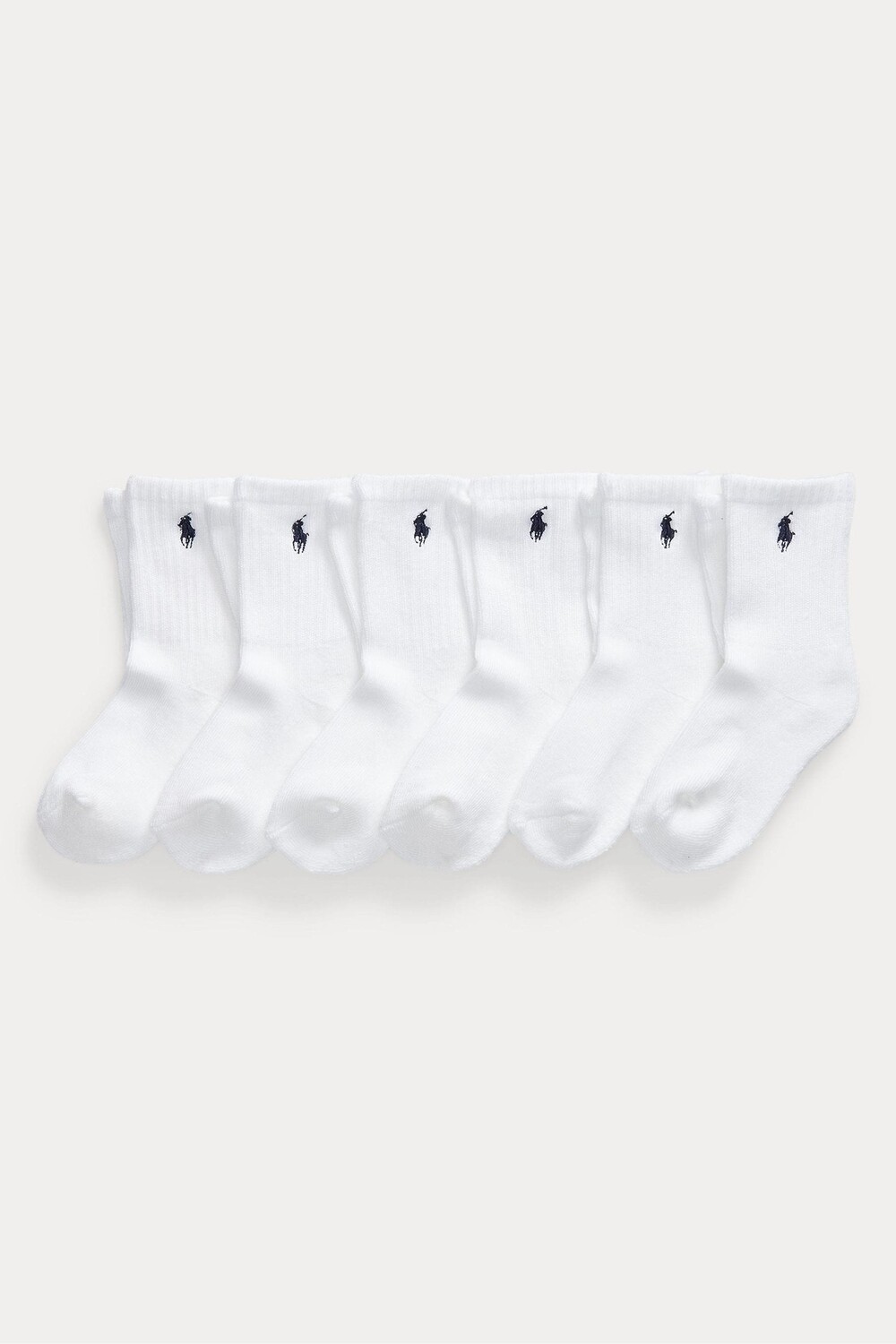 Носки для мальчиков белые с логотипом 6 пар носков Polo Ralph Lauren, белый
Носки для мальчиков белые с логотипом 6 пар носков Polo Ralph Lauren, белый