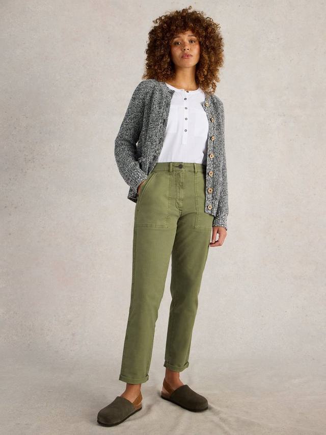 Брюки-чиносы twister из органического хлопка rich chino White Stuff, хаки
Брюки-чиносы twister из органического хлопка rich chino White Stuff, хаки