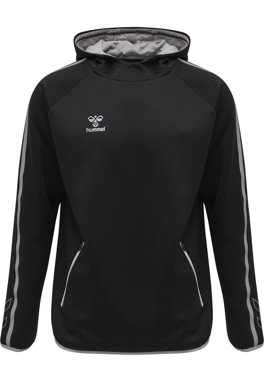 Свитер с капюшоном на молнии Hummel Athletic Sweatshirt, черный 
Свитер с капюшоном на молнии Hummel Athletic Sweatshirt, черный