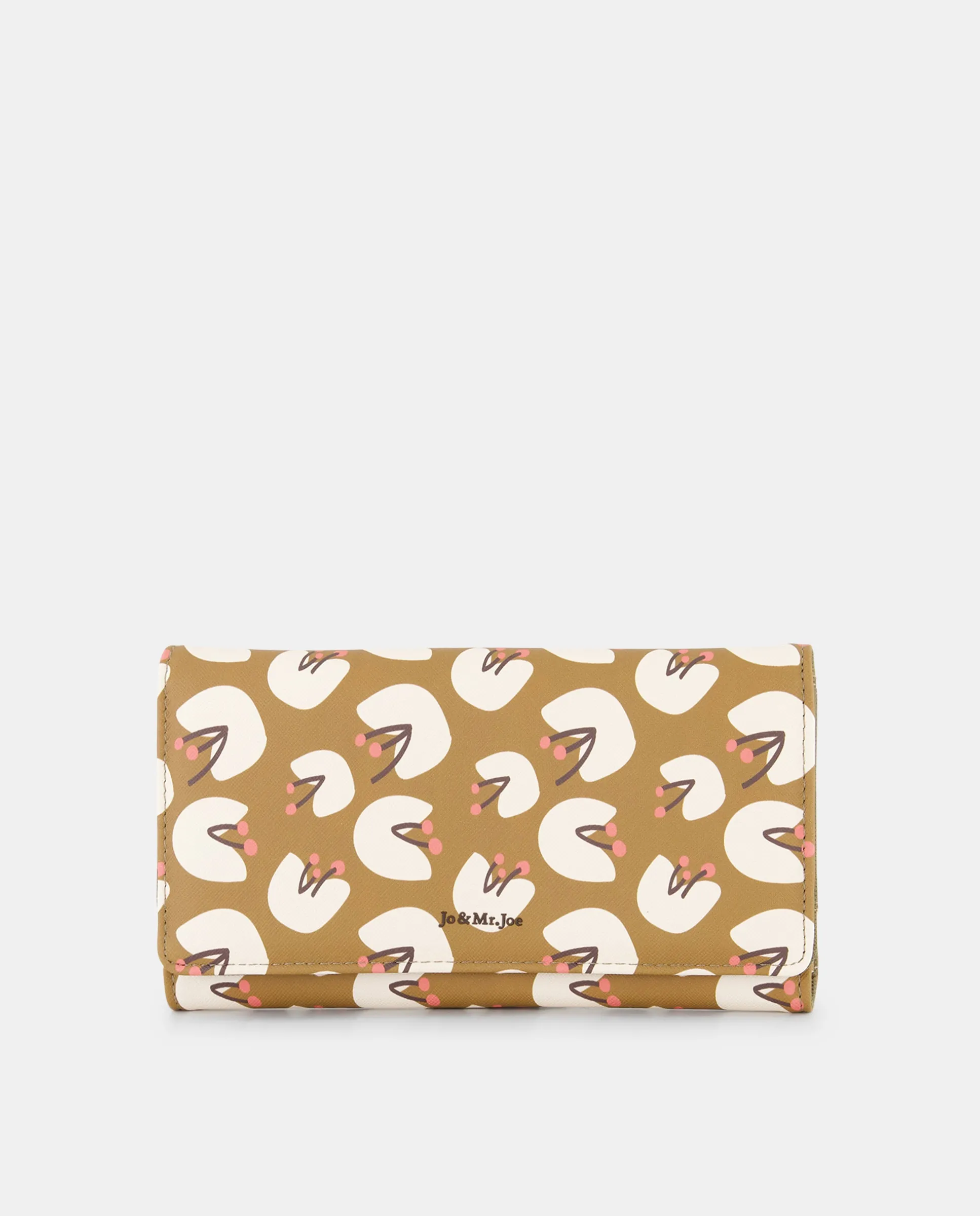 Кошелек с принтом Jo & Mr. Joe, коричневый
Кошелек с принтом Jo & Mr. Joe, коричневый
