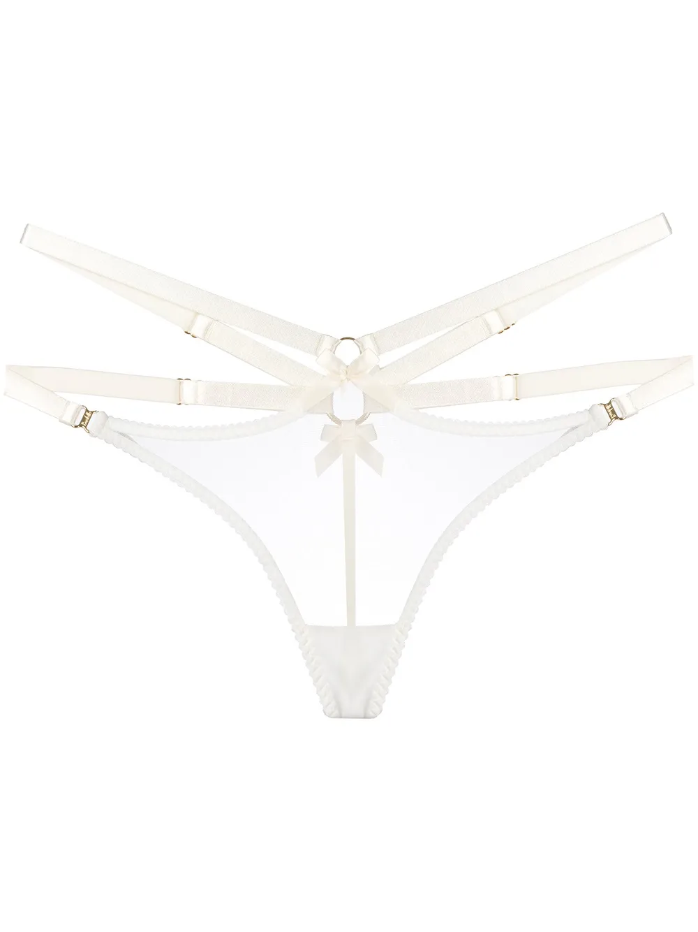 Стринги с ремешками Bordelle, белый
Стринги с ремешками Bordelle, белый