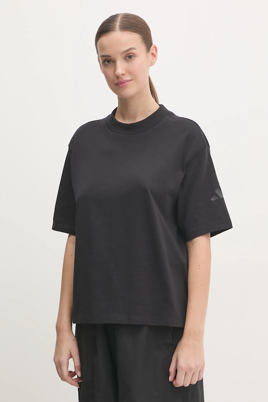 Футболка хлопковая Essentials Adidas, черный
Футболка хлопковая Essentials Adidas, черный