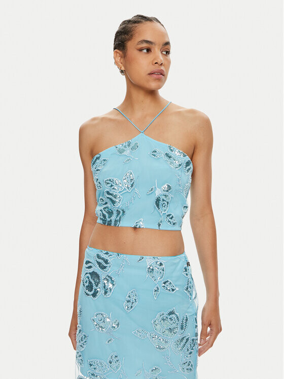 Топ стандартного кроя Rotate, синий
Топ стандартного кроя Rotate, синий