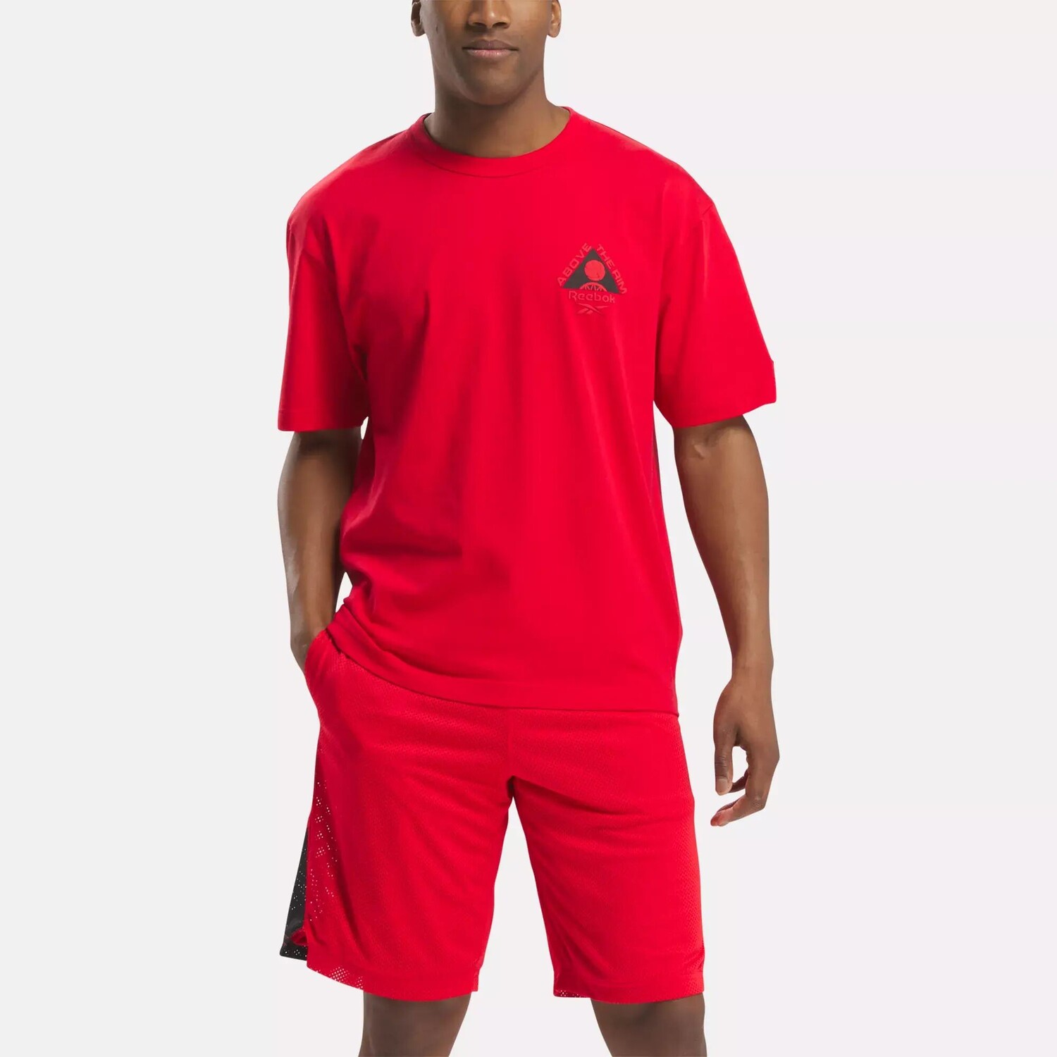 Баскетбольная футболка Over the Rim Reebok, красный
Баскетбольная футболка Over the Rim Reebok, красный