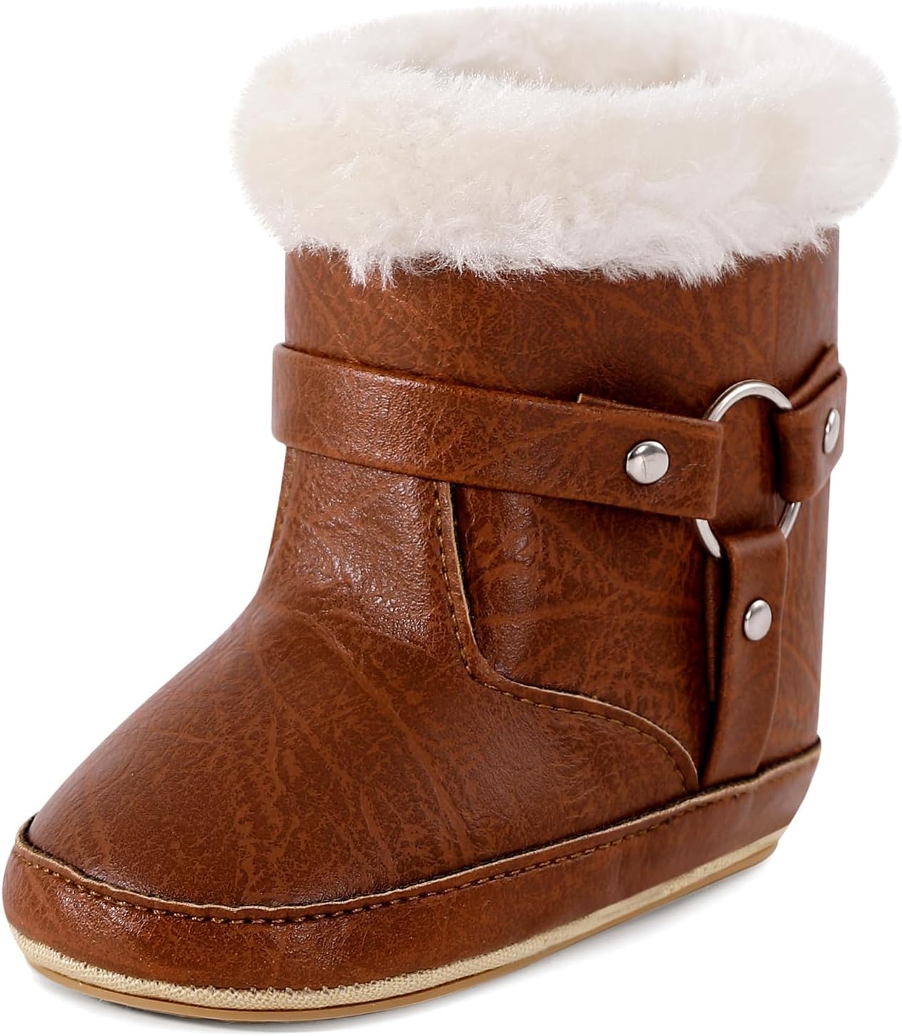 MK MATT KEELY Пинетки для малышей, первые шаги, мягкая подошва, обувь для кроватки, теплые уютные нескользящие пинетки для девочек и мальчиков, Brown
MK MATT KEELY Пинетки для малышей, первые шаги, мягкая подошва, обувь для кроватки, теплые уютные нескользящие пинетки для девочек и мальчиков, Brown