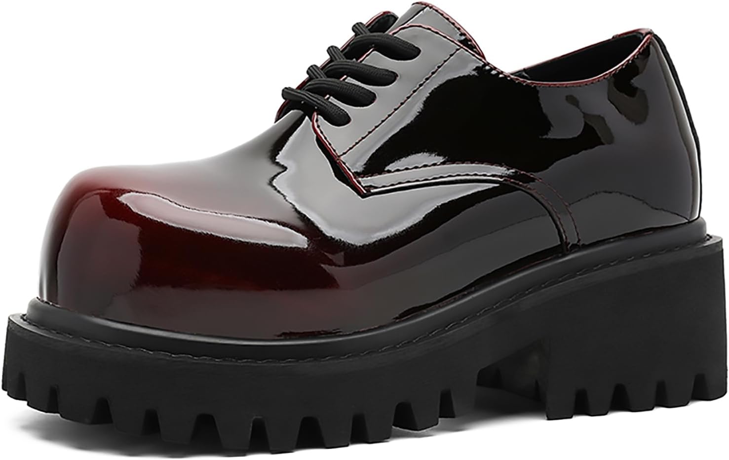 Мужские оксфорды на платформе из градиентной лаковой кожи с большим круглым носком и массивным каблуком, дерби, повседневная мода, шнуровка, деловая обувь для офиса Bwseobg, красный
Мужские оксфорды на платформе из градиентной лаковой кожи с большим круглым носком и массивным каблуком, дерби, повседневная мода, шнуровка, деловая обувь для офиса Bwseobg, красный
