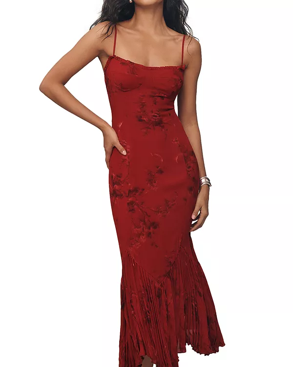 Платье Айко Reformation, красный
Платье Айко Reformation, красный