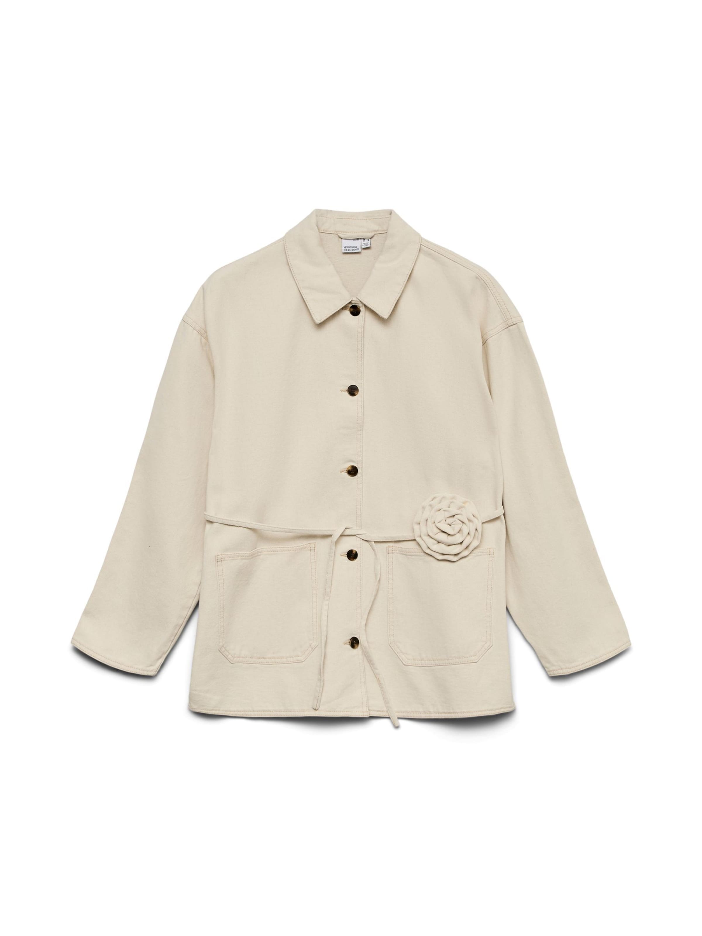 VERO MODA Куртка межсезонная 'VMSazzy' в цвете экрю
VERO MODA Куртка межсезонная 'VMSazzy' в цвете экрю