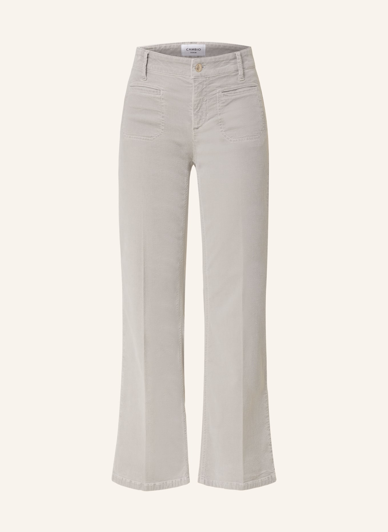 Вельветовые брюки длиной 7/8 Tess Cambio, бежевый 
Вельветовые брюки длиной 7/8 Tess Cambio, бежевый