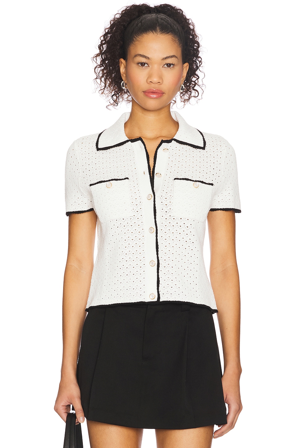 Топ с ажурным узором Lin pointelle Majorelle, white
Топ с ажурным узором Lin pointelle Majorelle, white