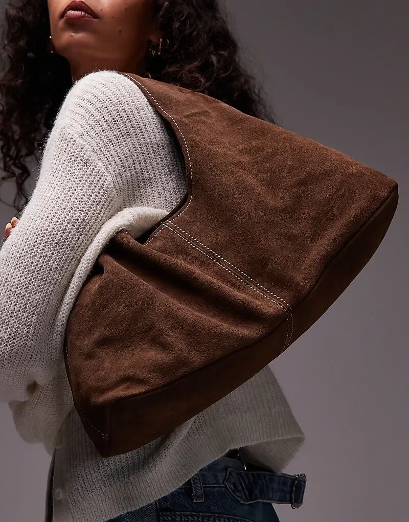 Замшевая сумка-трапеция среднего размера ASOS DESIGN через плечо цвета мокко
Замшевая сумка-трапеция среднего размера ASOS DESIGN через плечо цвета мокко