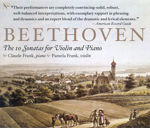 CD диск Beethoven / Frank, Pamela / Frank, Claude: 10 Sonatas for Violin & Piano
CD диск Beethoven / Frank, Pamela / Frank, Claude: 10 Sonatas for Violin & Piano