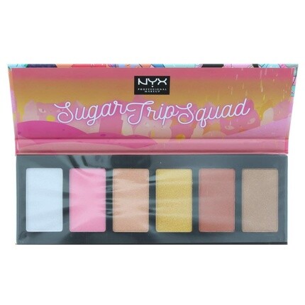 NYX Палитра хайлайтеров Sugar Trip Squad 30 г
NYX Палитра хайлайтеров Sugar Trip Squad 30 г