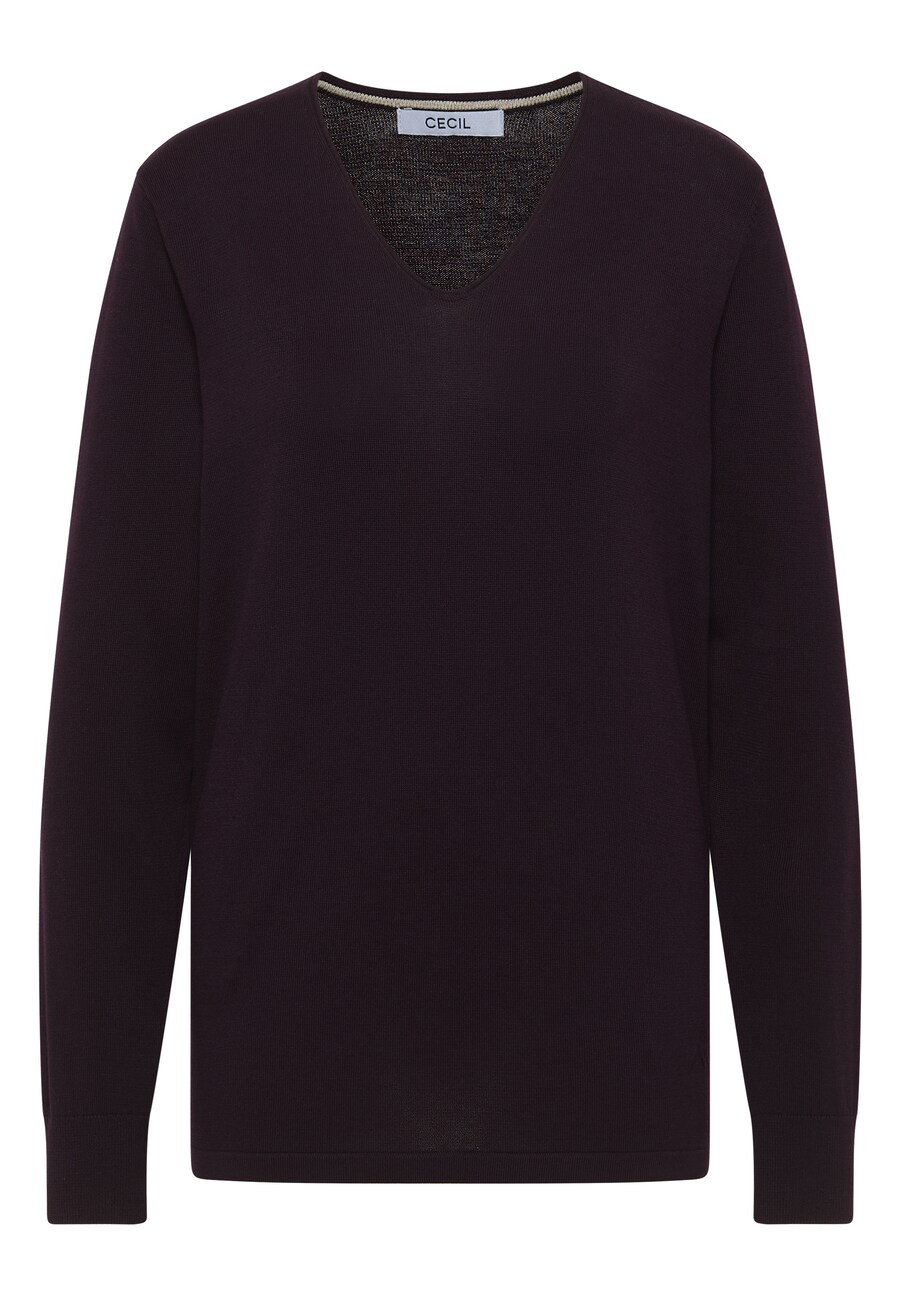 Свитер CECIL, баклажановый
Свитер CECIL, баклажановый