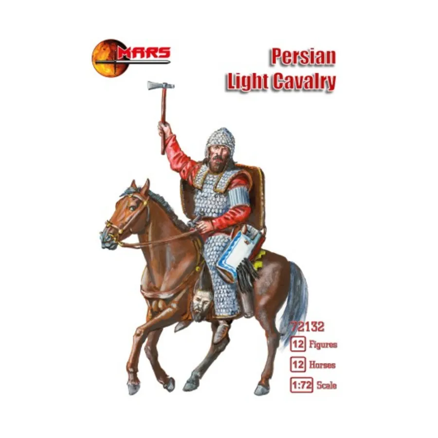 Персидская легкая кавалерия, Historical Miniatures (1:72) (Mars Figures)
Персидская легкая кавалерия, Historical Miniatures (1:72) (Mars Figures)