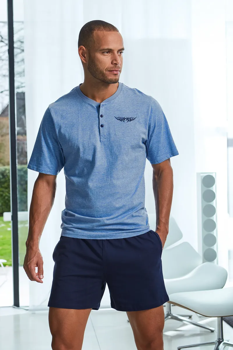 AUTHENTIC LE JOGGER Shorty "пижама мужские" (2 шт., 1 шт.), с планкой на пуговицах, синий
AUTHENTIC LE JOGGER Shorty "пижама мужские" (2 шт., 1 шт.), с планкой на пуговицах, синий