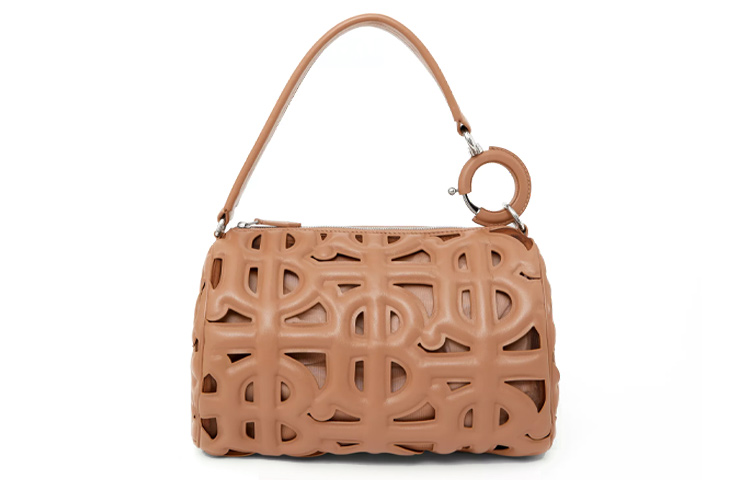 Burberry Кожаная сумка через плечо с узором ромб
Burberry Кожаная сумка через плечо с узором ромб