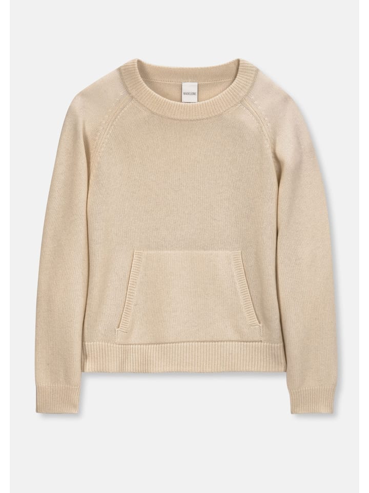 MADELEINE Свитер с круглым вырезом и карманами-кенгуру, цвет «галька»
MADELEINE Свитер с круглым вырезом и карманами-кенгуру, цвет «галька»
