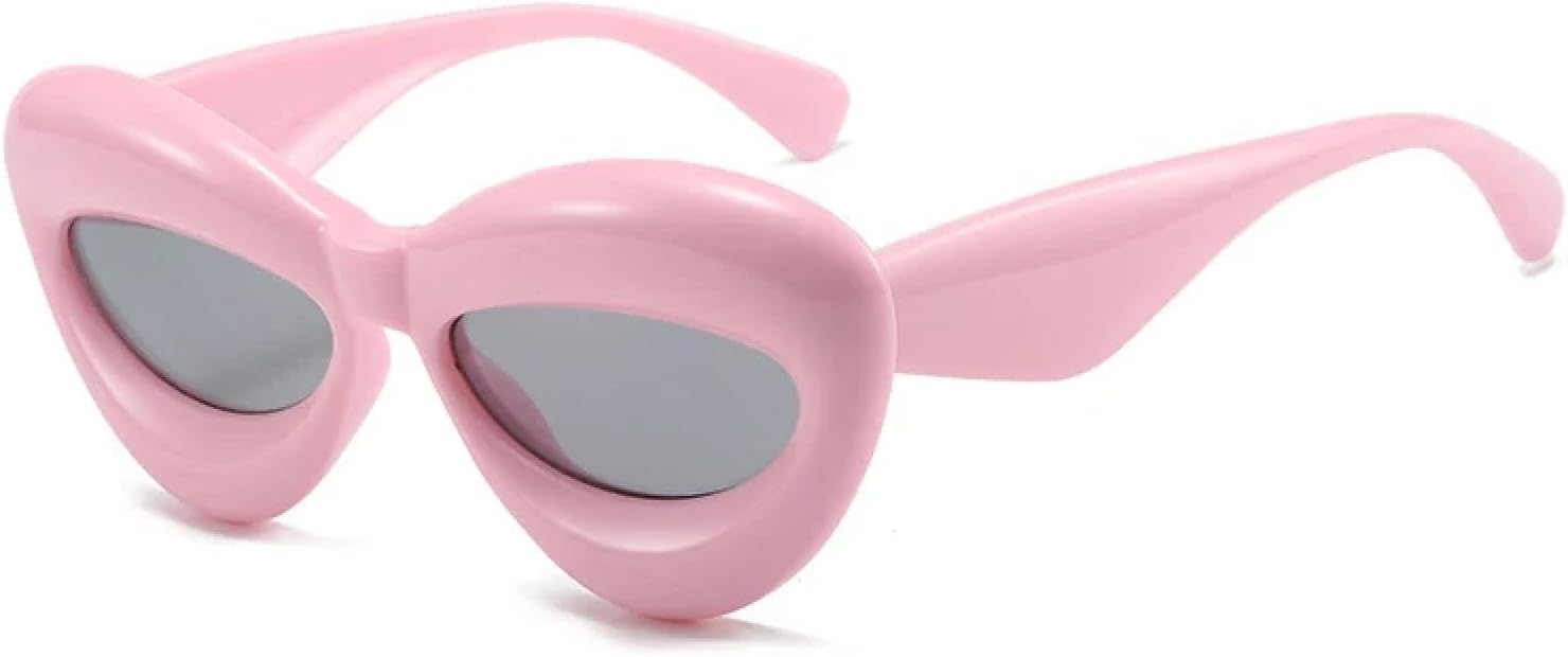 Ретро-солнцезащитные очки конфетных цветов для женщин, роскошные, модные, с широкими дужками, для мужчин, в стиле панк, трендовые, с защитой от УФ-излучения UV400 HHZZYVY, Pink Grey
Ретро-солнцезащитные очки конфетных цветов для женщин, роскошные, модные, с широкими дужками, для мужчин, в стиле панк, трендовые, с защитой от УФ-излучения UV400 HHZZYVY, Pink Grey