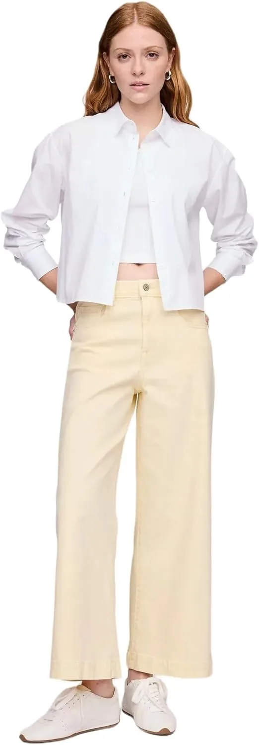 Gap Women's Wide Leg Cropped Jeans
Gap Women's Wide Leg Cropped Jeans