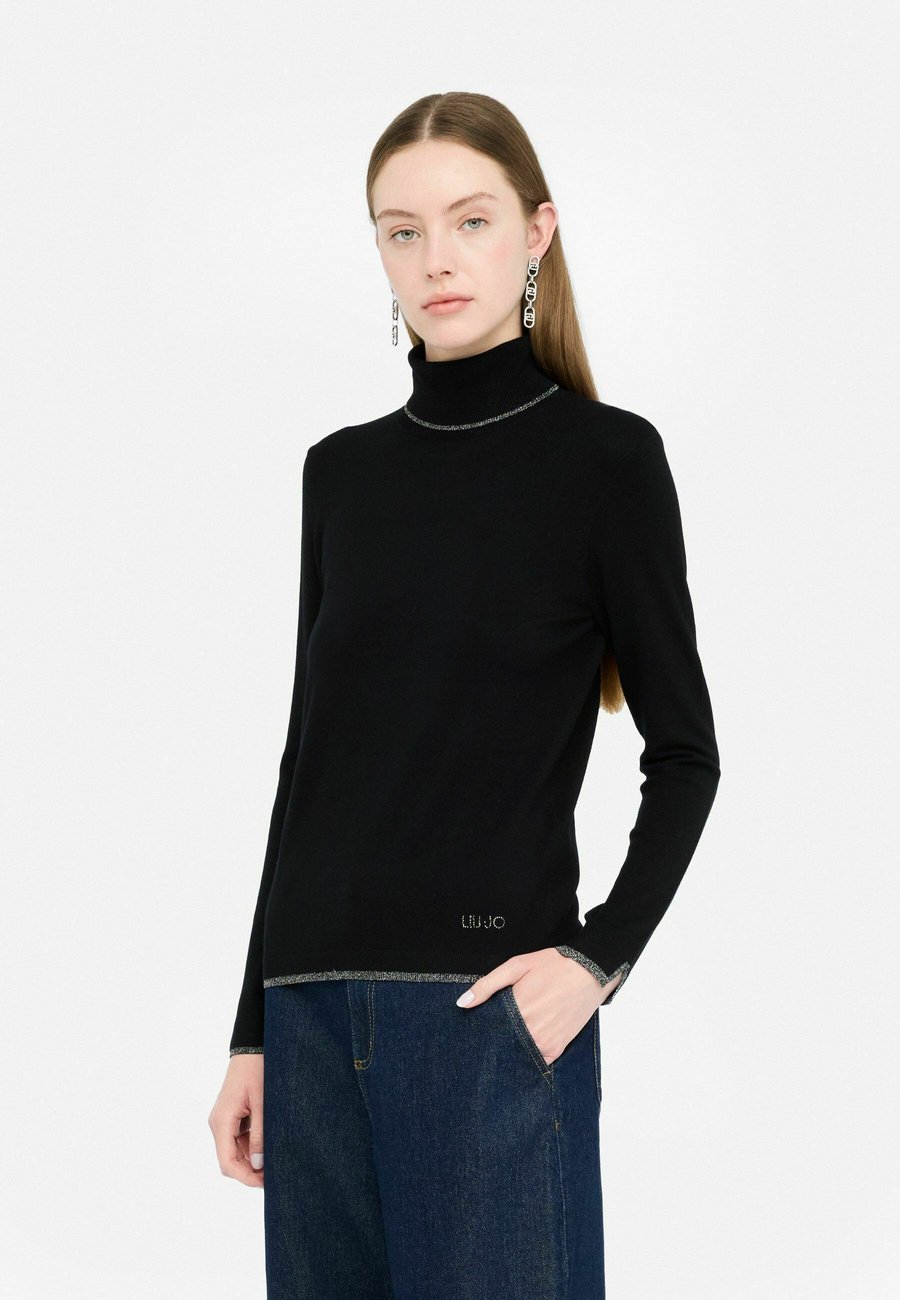 Джемпер LIU JO POLO-NECK WITH DETAILS, Black
Джемпер LIU JO POLO-NECK WITH DETAILS, Black