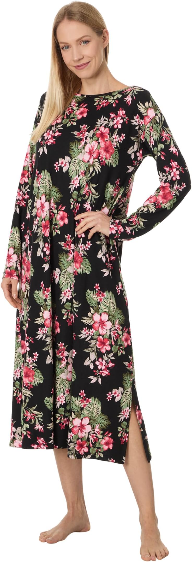Свитер Tommy Bahama Sweater Knit Long Sleeve Maxi Lounger, цвет Black Ground Floral
Свитер Tommy Bahama Sweater Knit Long Sleeve Maxi Lounger, цвет Black Ground Floral