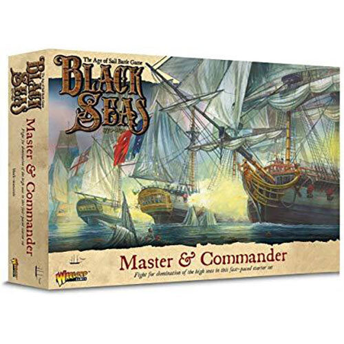 Фигурки Black Seas: Master & Commander Starter Set Warlord Games
Фигурки Black Seas: Master & Commander Starter Set Warlord Games