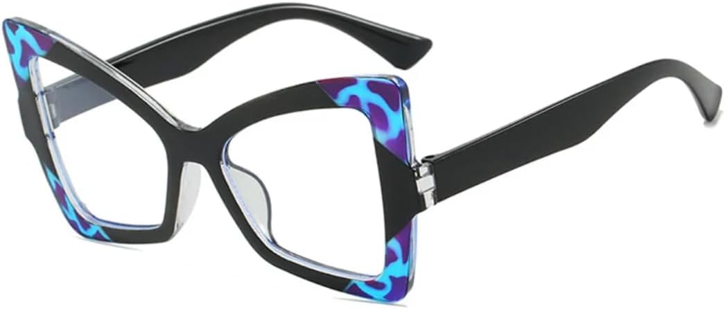 Солнцезащитные очки с защитой UV400 | «Кошачий глаз», большая оправа | для женщин и мужчин, для занятий спортом на открытом воздухе и вождения DSVIGF, Black Blue Clear
Солнцезащитные очки с защитой UV400 | «Кошачий глаз», большая оправа | для женщин и мужчин, для занятий спортом на открытом воздухе и вождения DSVIGF, Black Blue Clear