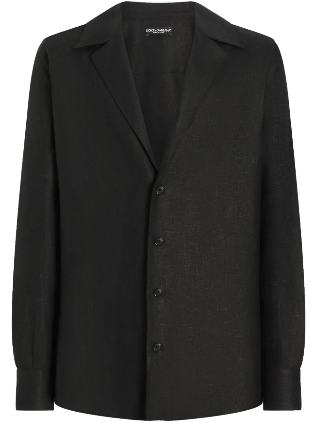 Рубашка с зазубренными лацканами Dolce & Gabbana, черный
Рубашка с зазубренными лацканами Dolce & Gabbana, черный