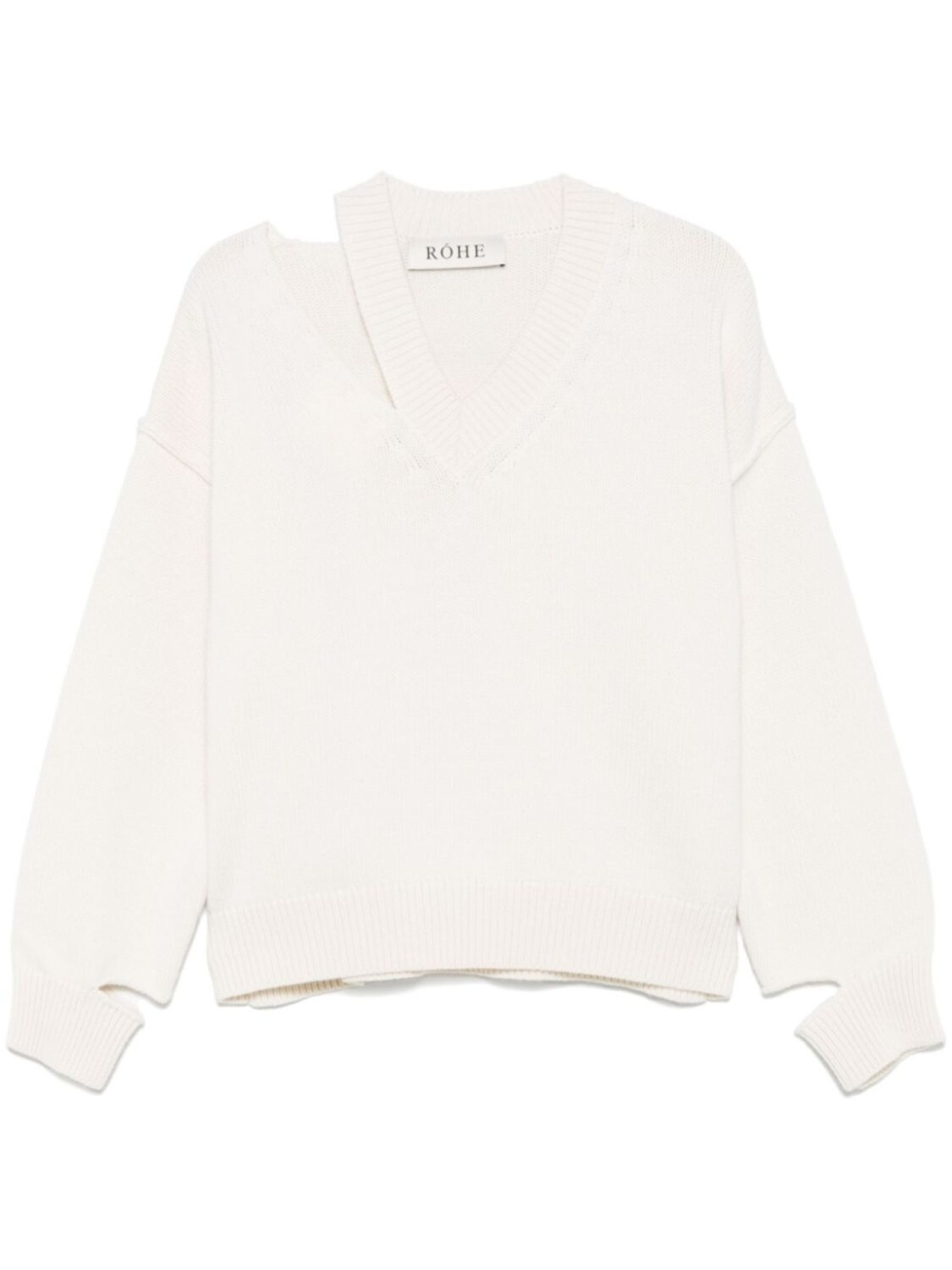 Róhe свитер с вырезами, нейтральный
Róhe свитер с вырезами, нейтральный