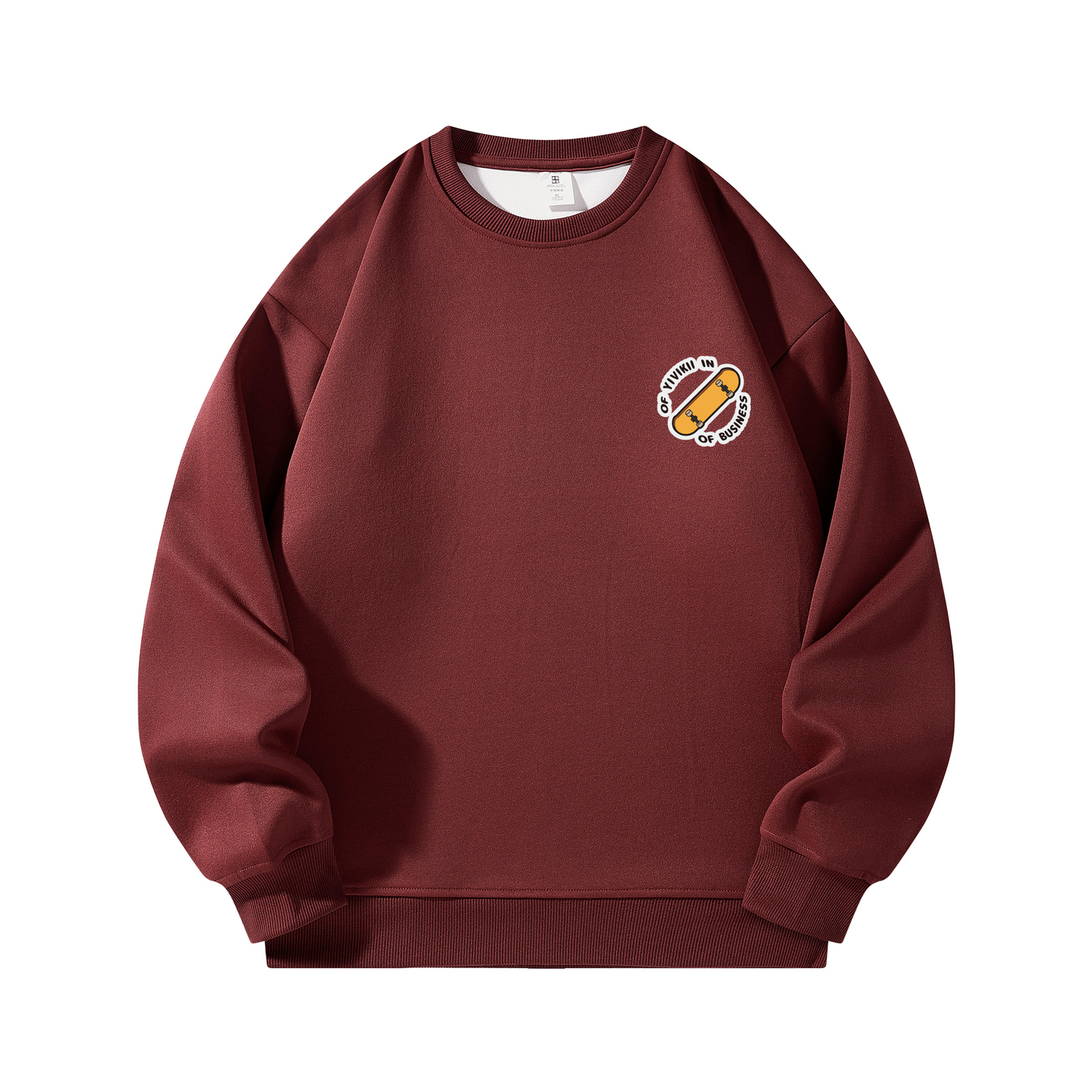 Свитшот мужской YIVIKII, бордовый
Свитшот мужской YIVIKII, бордовый