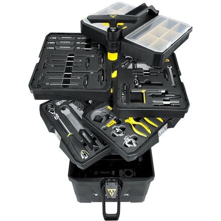 Станция прокатных инструментов PrepStation 2 + набор инструментов из 40 предметов Topeak, цвет One Color
Станция прокатных инструментов PrepStation 2 + набор инструментов из 40 предметов Topeak, цвет One Color