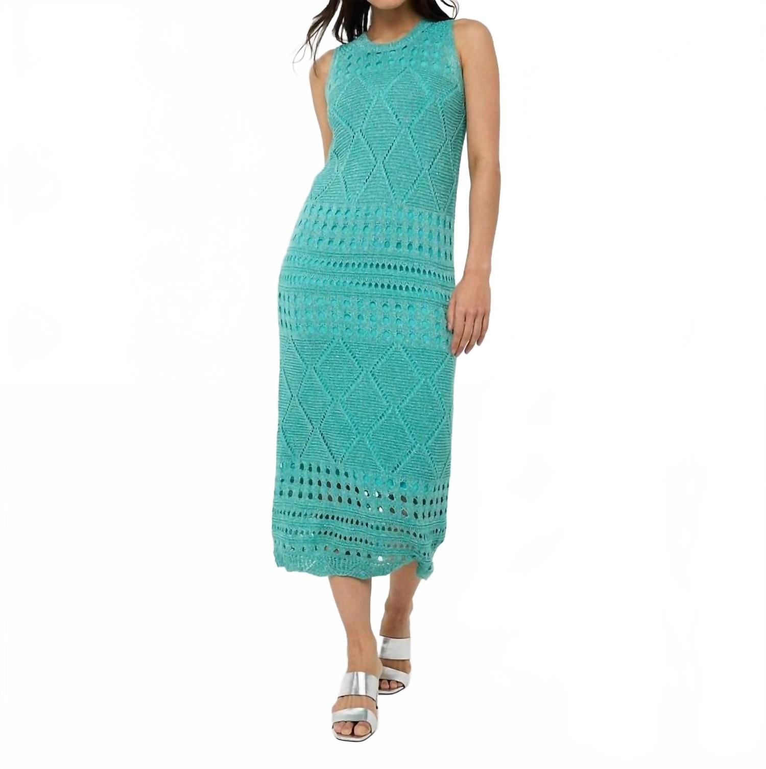 Модное платье с открытой вязкой в лагуне ESQUALO, Lagoon
Модное платье с открытой вязкой в лагуне ESQUALO, Lagoon