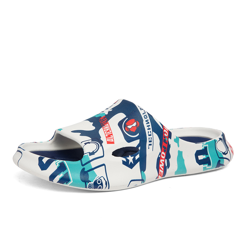 Сандалии-слайдеры с противоскользящей подошвой и износостойкими подошвами для мужчин FCMM, White Blue
Сандалии-слайдеры с противоскользящей подошвой и износостойкими подошвами для мужчин FCMM, White Blue