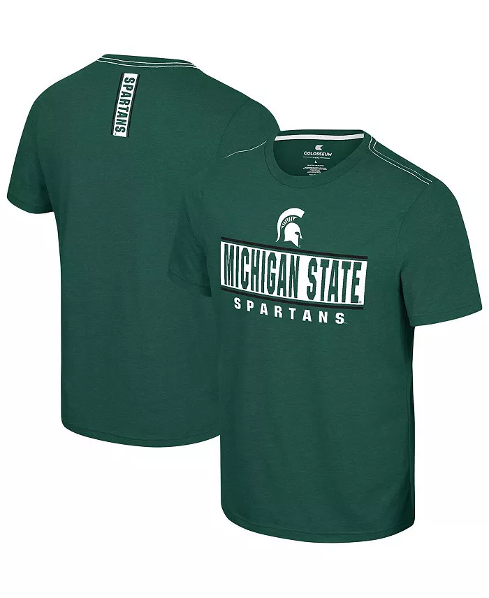 Мужская зеленая футболка Michigan State Spartans No Problemo Colosseum
Мужская зеленая футболка Michigan State Spartans No Problemo Colosseum