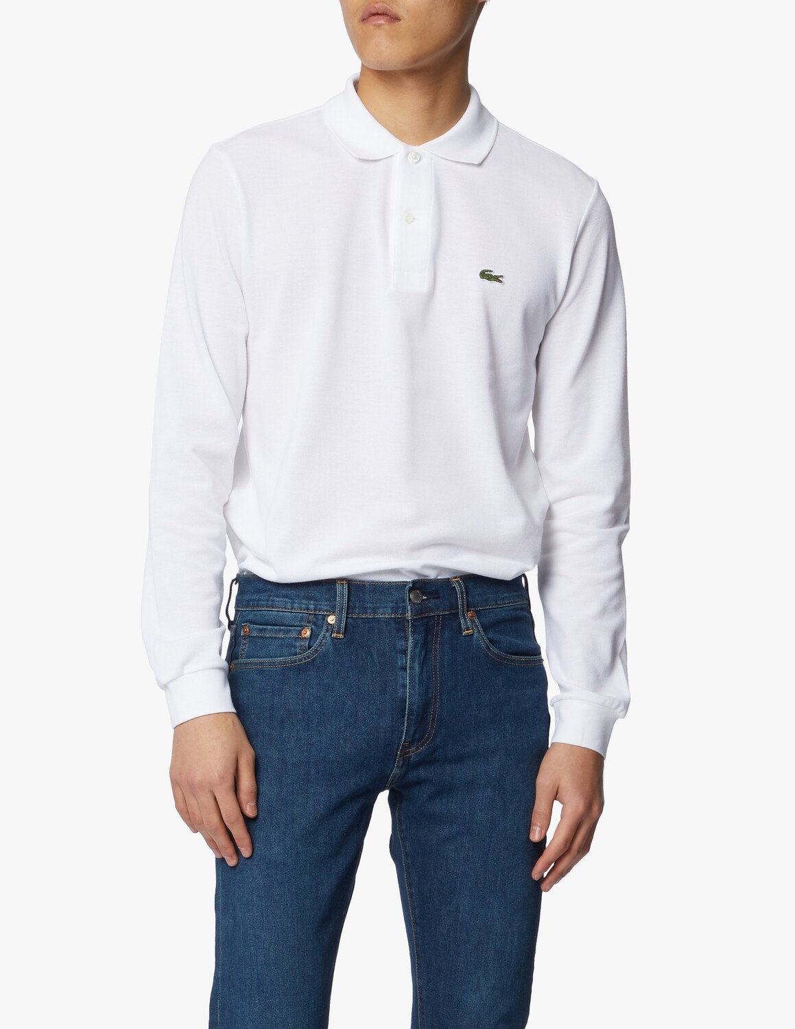 Поло с длинными рукавами классического кроя Lacoste, цвет Bianco
Поло с длинными рукавами классического кроя Lacoste, цвет Bianco